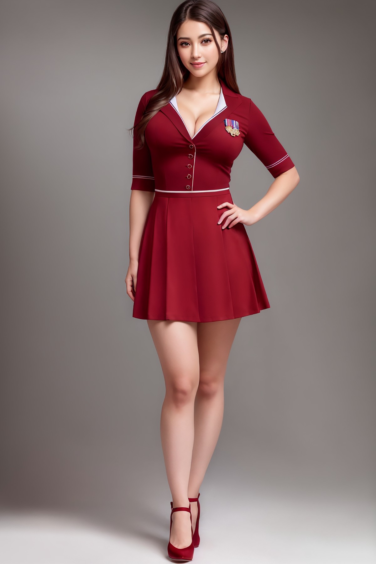 AIModel Vol 114 School Red Uniform 0040 7071324042.jpg