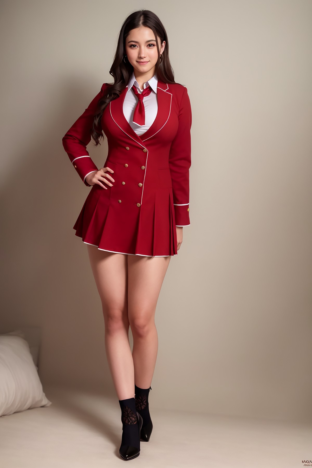 AIModel Vol 114 School Red Uniform 0043 4565311317.jpg