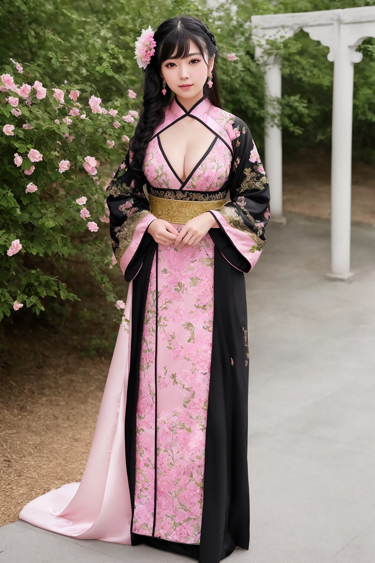 AIModel Vol 140 Pink Hanfu 0008 8246290569.jpg