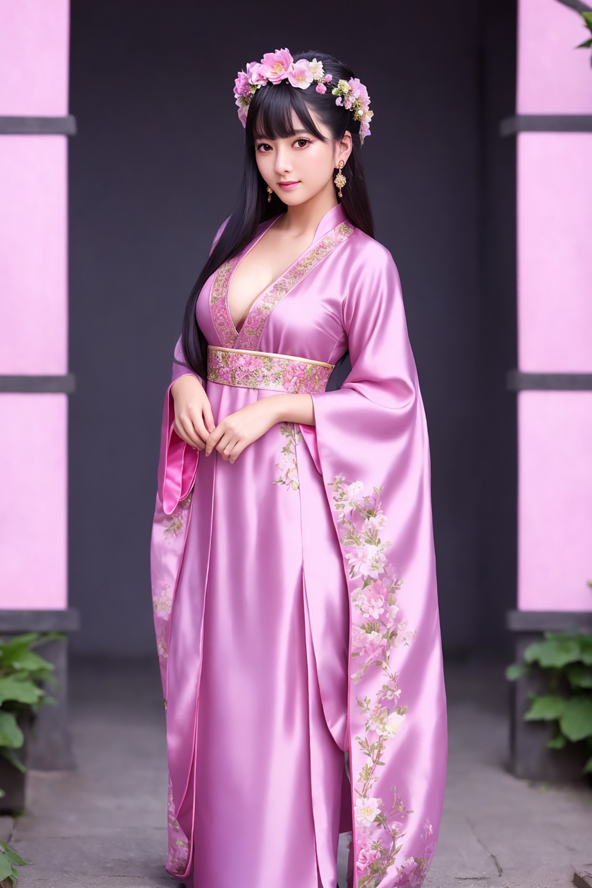 AIModel Vol 140 Pink Hanfu 0033 3426420861.jpg