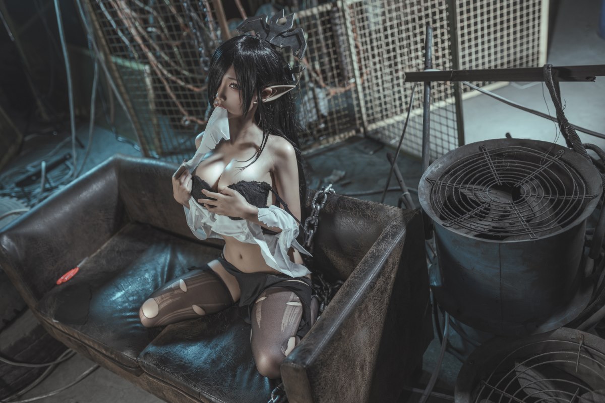 Coser@蠢沫沫 Vol 120 黑兽 女王3套 A 0012 6457175905.jpg