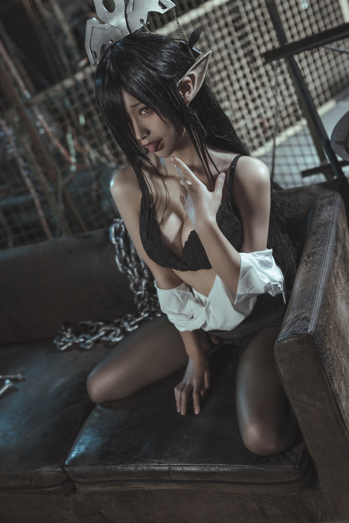 Coser@蠢沫沫 Vol 120 黑兽 女王3套 A 0013 0812695548.jpg