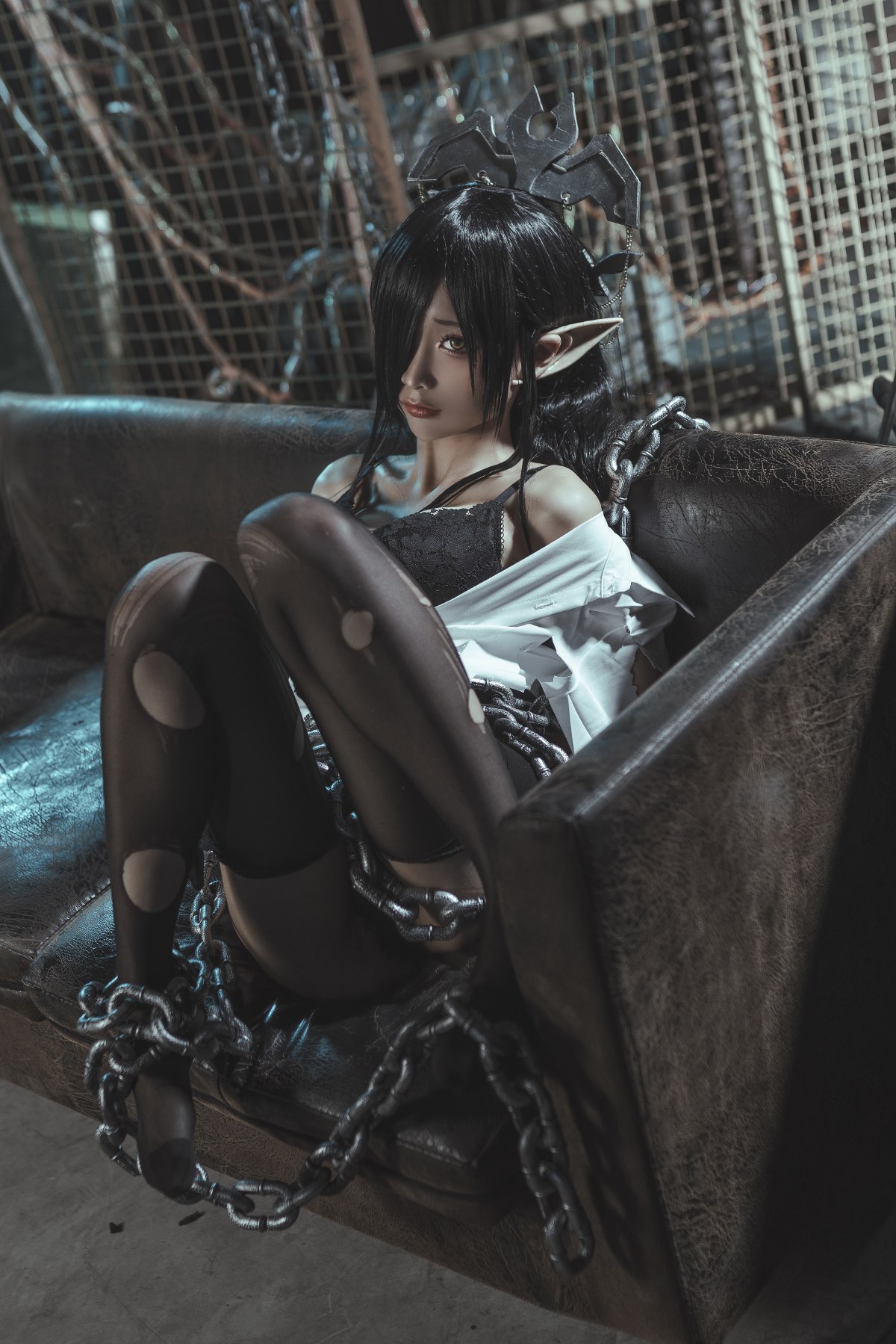 Coser@蠢沫沫 Vol 120 黑兽 女王3套 A 0032 4521865268.jpg