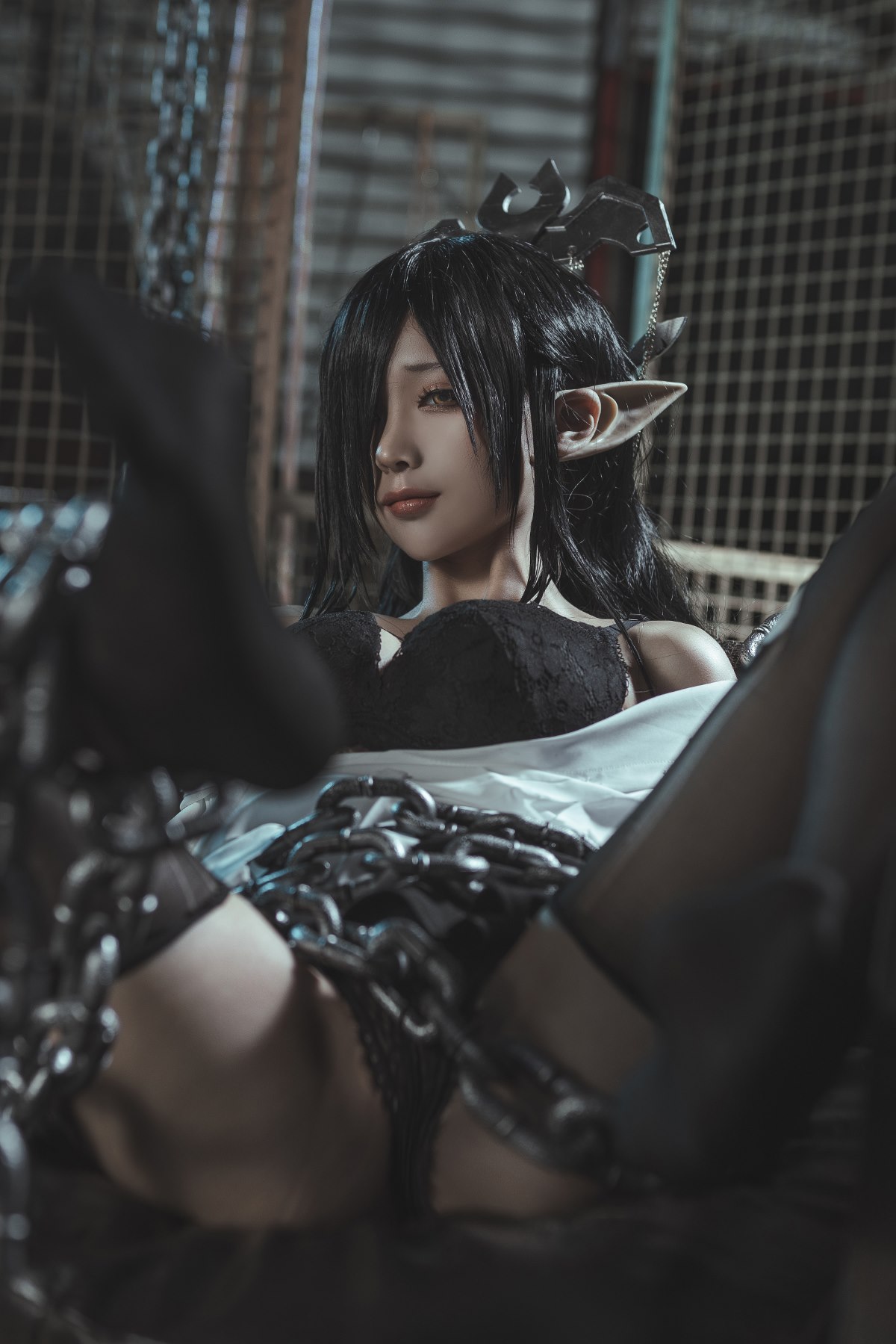 Coser@蠢沫沫 Vol 120 黑兽 女王3套 A 0035 8129359837.jpg