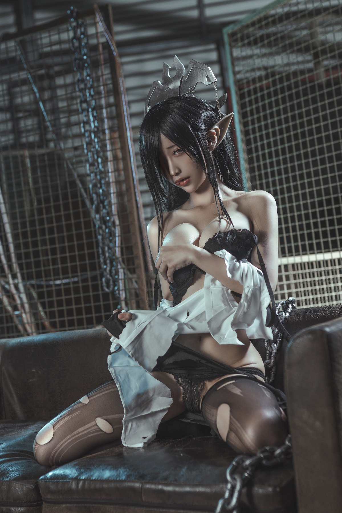 Coser@蠢沫沫 Vol 120 黑兽 女王3套 A 0051 0085526264.jpg