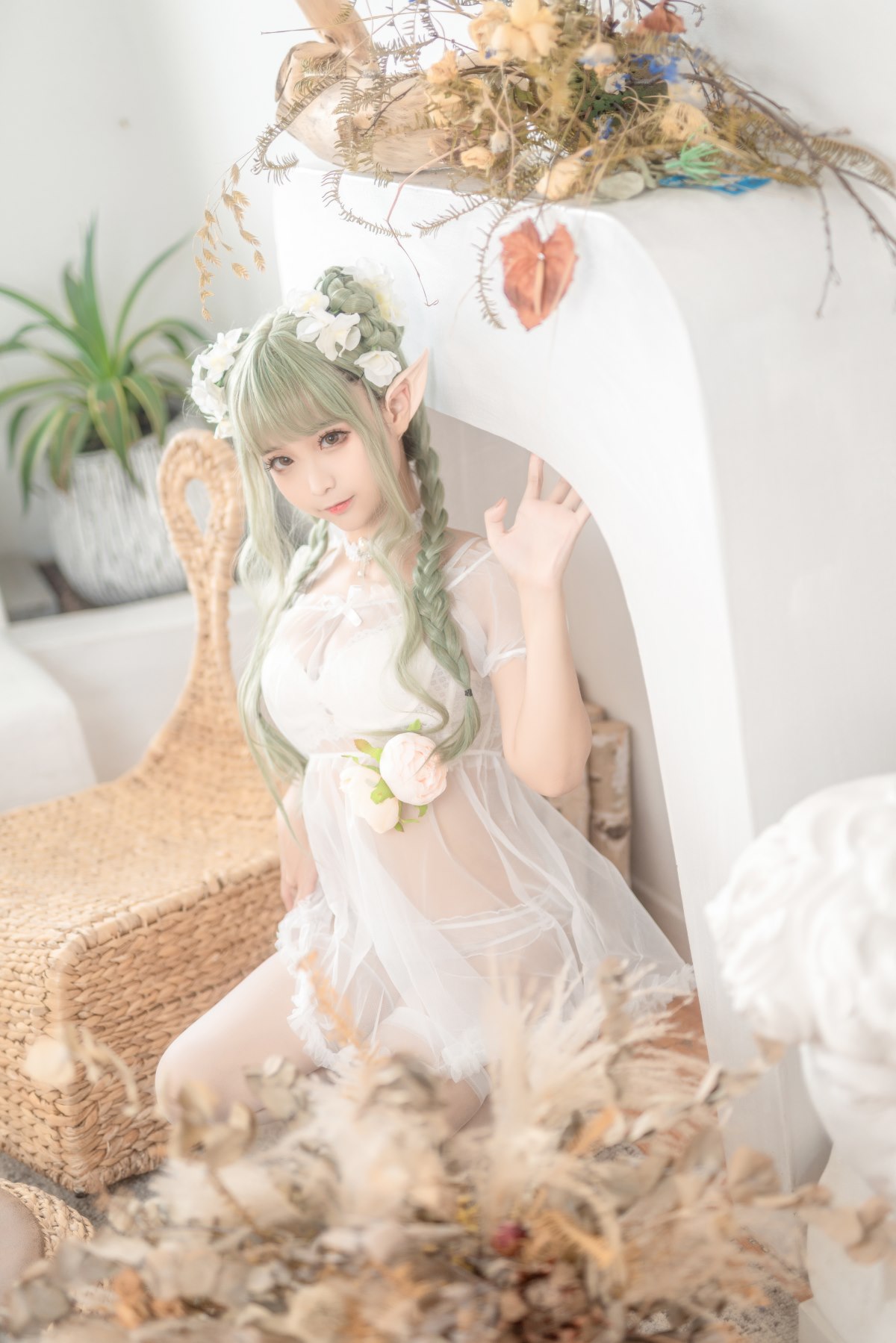 Coser@蠢沫沫 Vol 122 尖耳国度 绿精灵 0023 4470411514.jpg