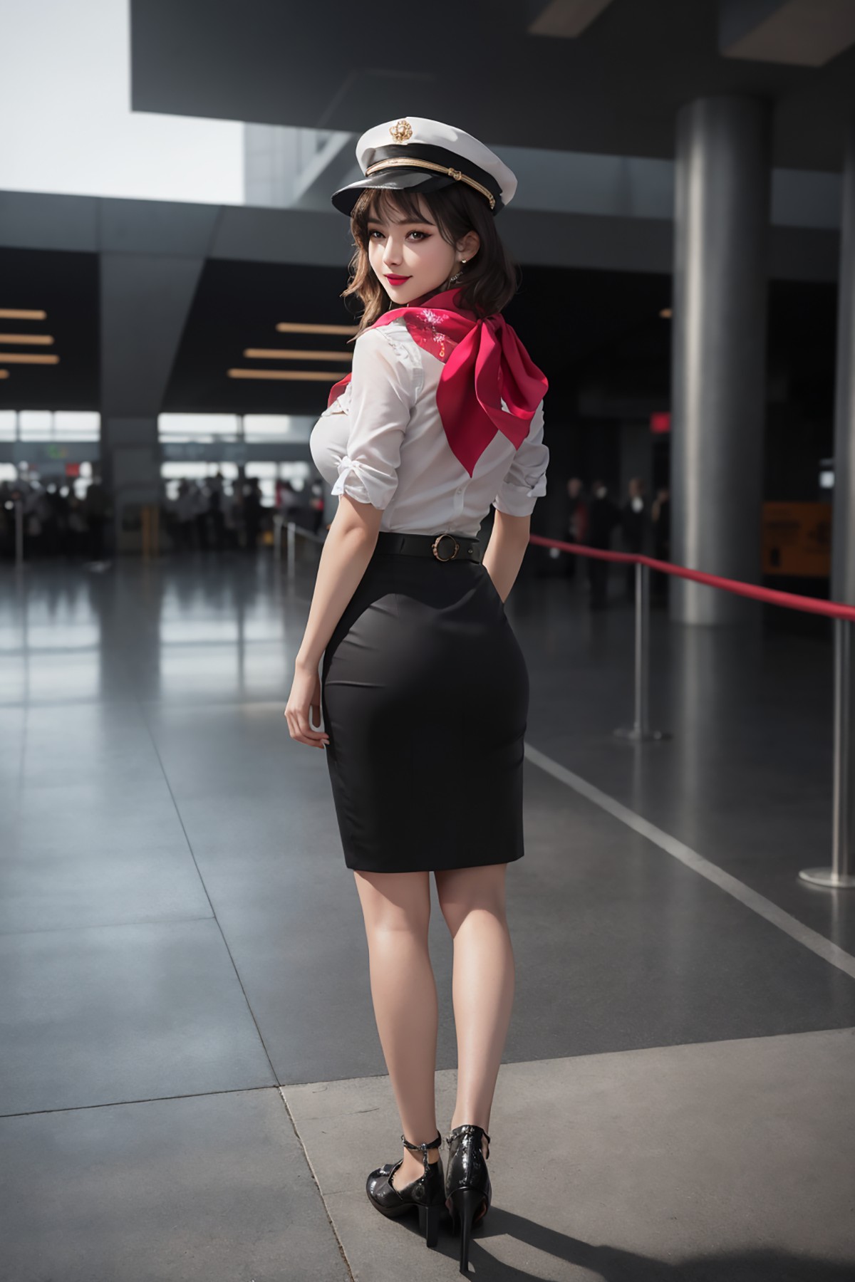 AIModel Vol 148 Flight Attendant 0015 4484484204.jpg