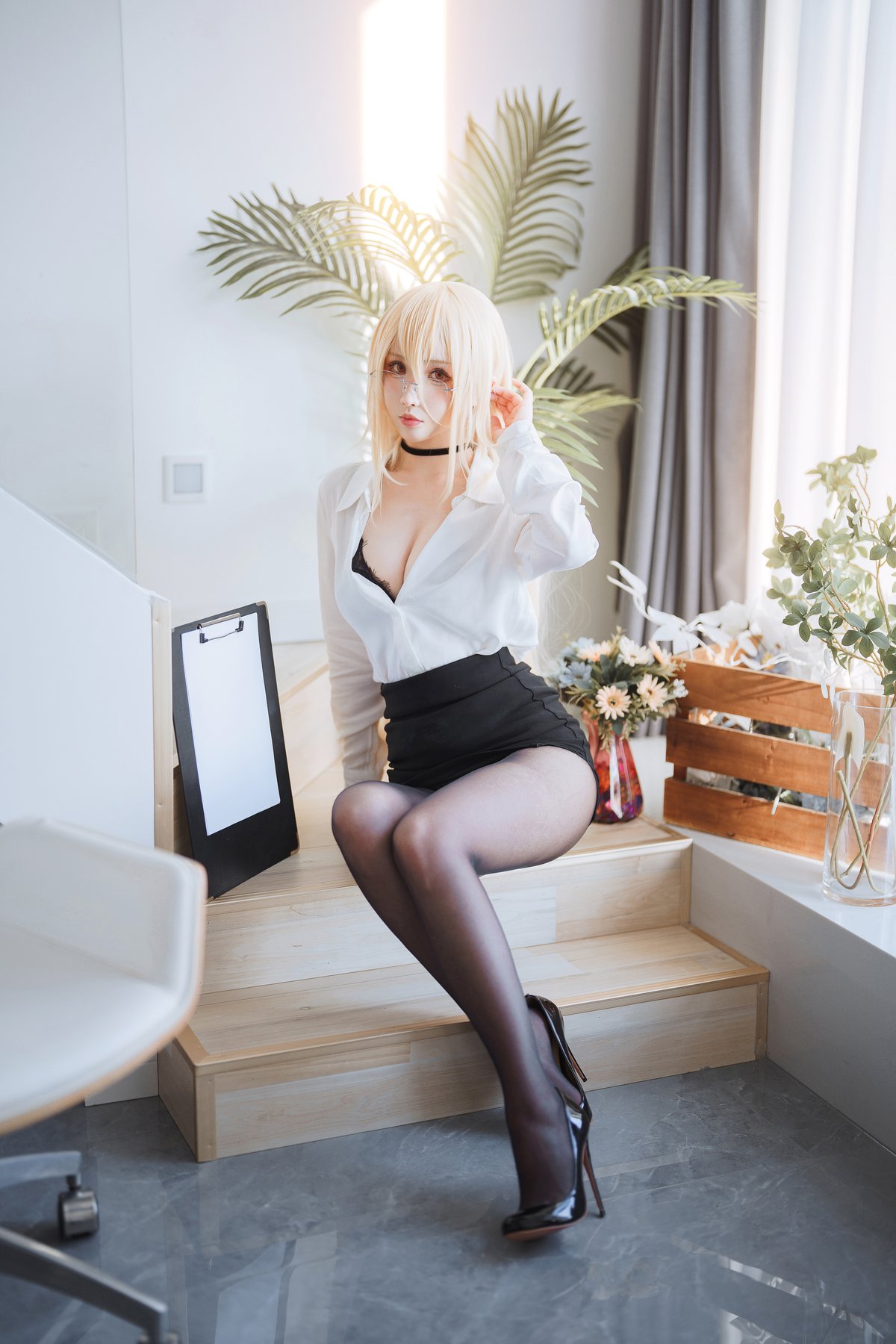 Coser@rioko凉凉子 Vol 113 碧蓝航线 冤仇 办公室的意外 0001 6626406652.jpg