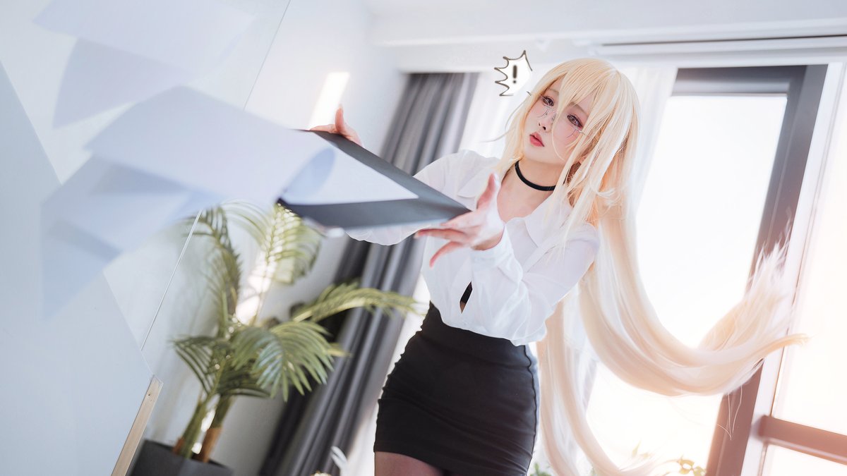 Coser@rioko凉凉子 Vol 113 碧蓝航线 冤仇 办公室的意外 0026 1231460056.jpg