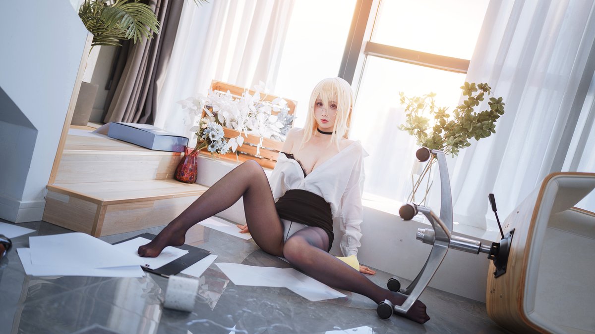 Coser@rioko凉凉子 Vol 113 碧蓝航线 冤仇 办公室的意外 0027 8727673862.jpg