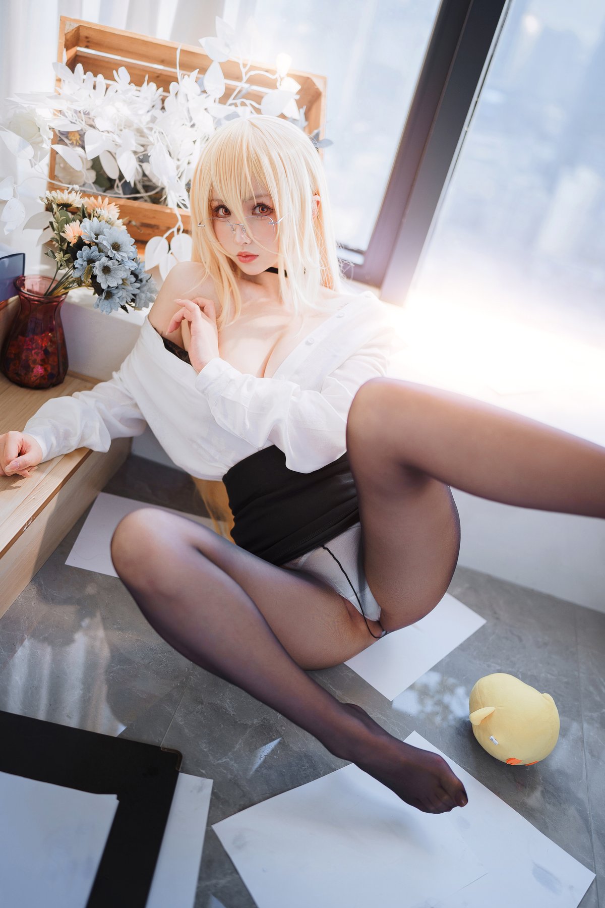 Coser@rioko凉凉子 Vol 113 碧蓝航线 冤仇 办公室的意外 0028 9390718275.jpg