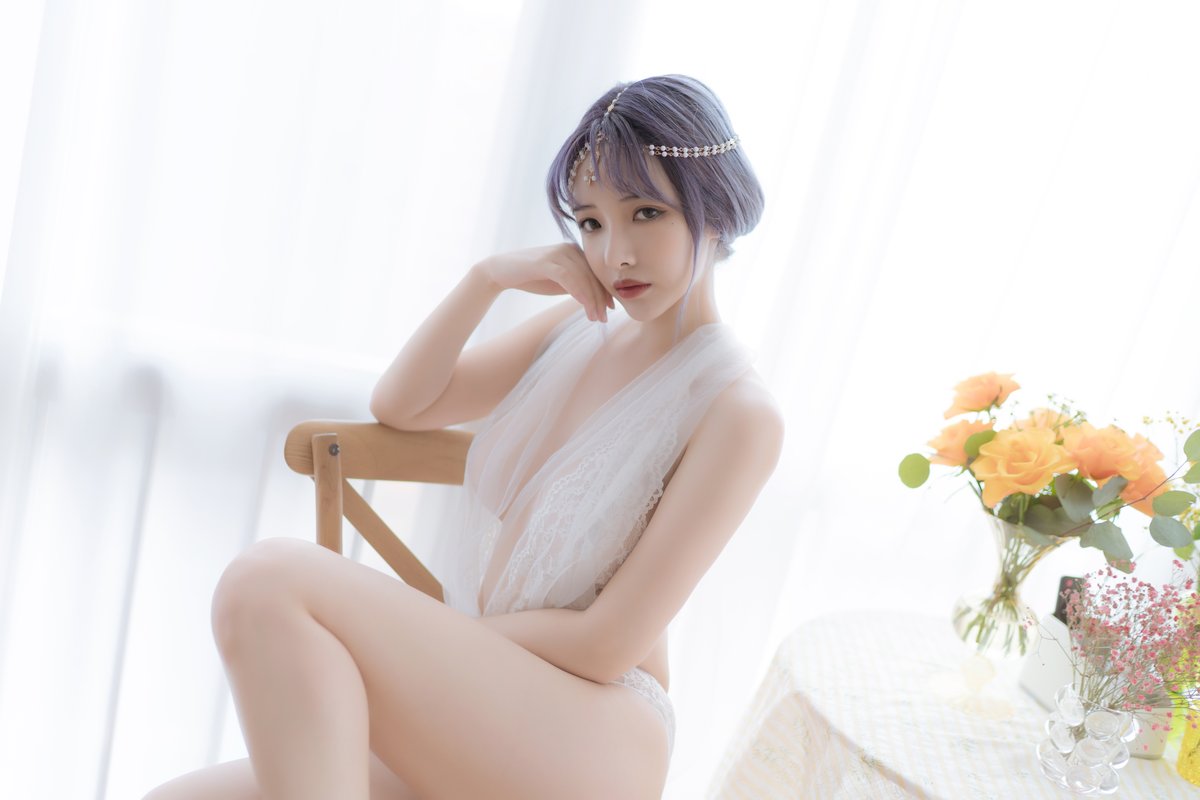 Coser@雯妹不讲道理 Vol 084 白色希腊 0004 0344886798.jpg