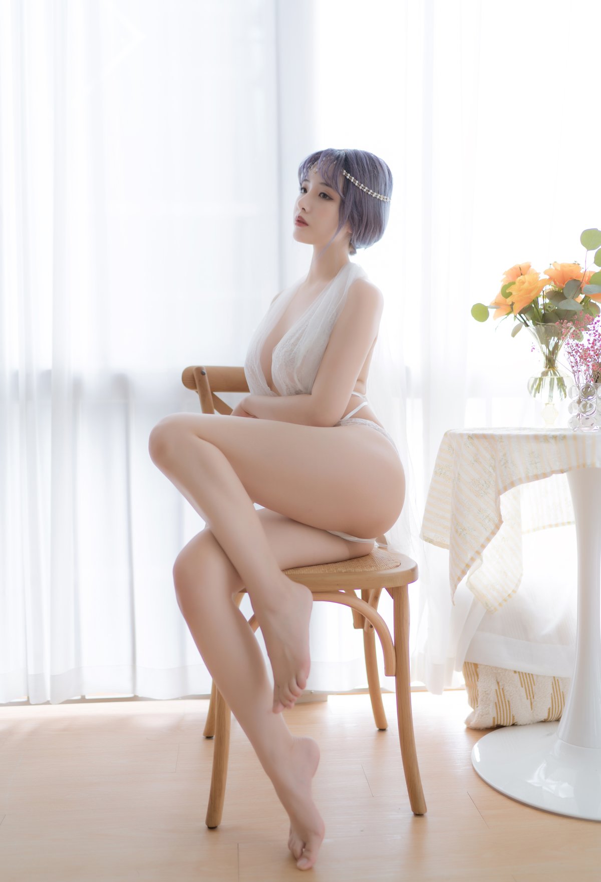 Coser@雯妹不讲道理 Vol 084 白色希腊 0008 2102330932.jpg