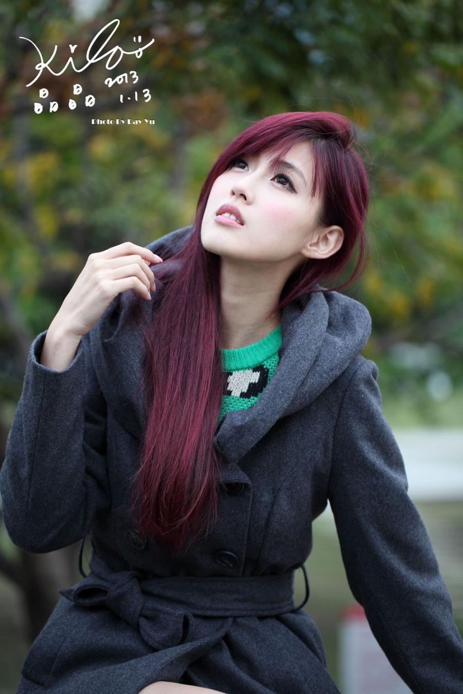 Jin Yun Qiao Windbreaker on Street in Winter - Models Vibe - Page 2