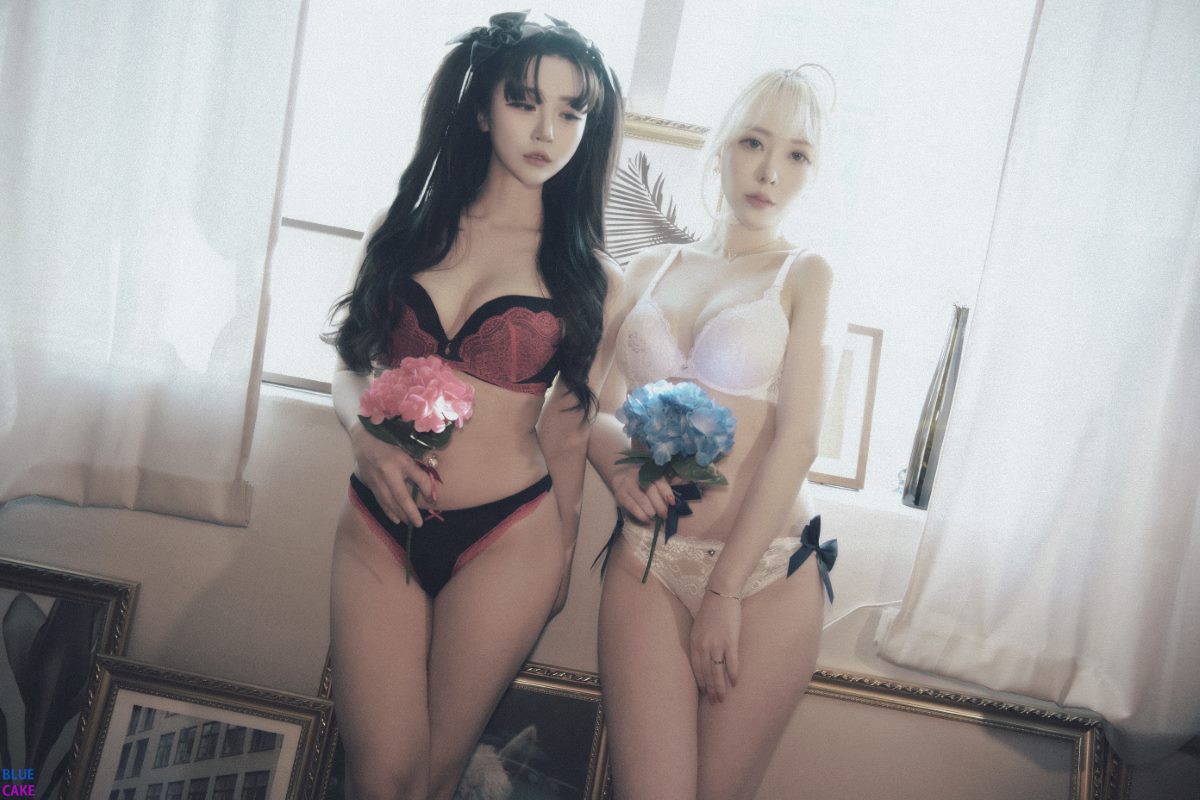 BLUECAKE Bomi 보미   Zia 지아 Fate Saber x Thosaka Rin Lingerie B 109 1952094800.jpg