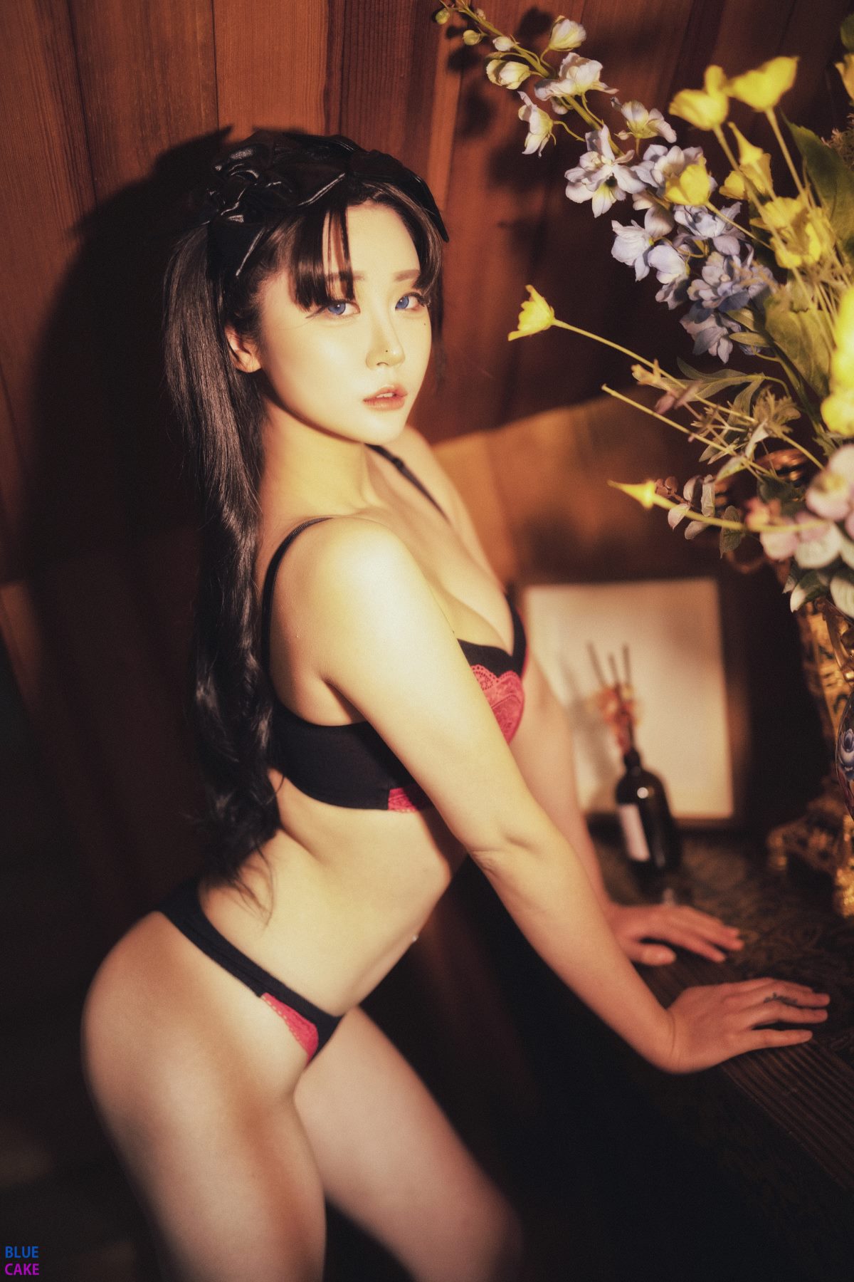 BLUECAKE Bomi 보미   Zia 지아 Fate Saber x Thosaka Rin Lingerie A 21 0919786277.jpg