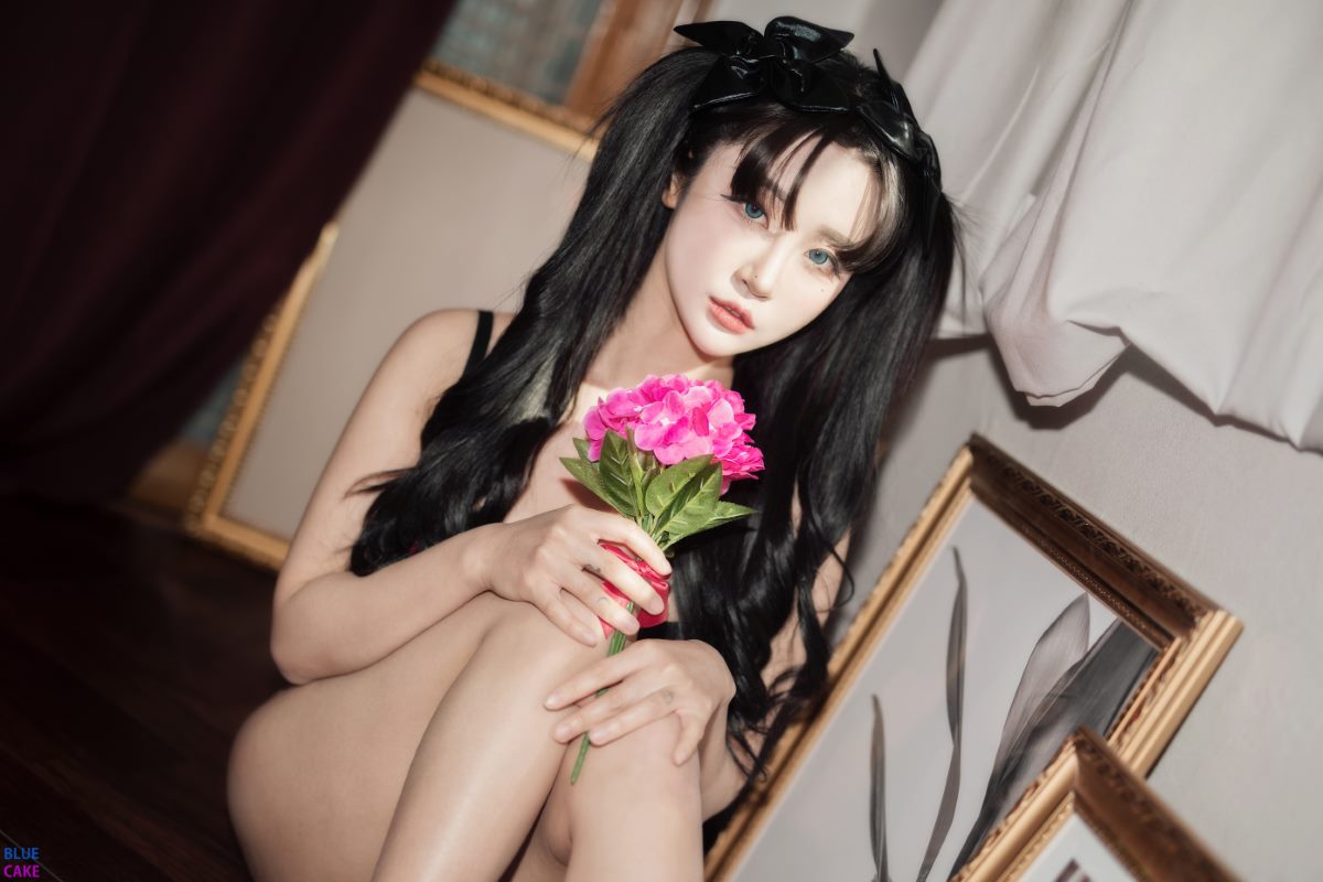 BLUECAKE Bomi 보미   Zia 지아 Fate Saber x Thosaka Rin Lingerie A 23 0119486688.jpg