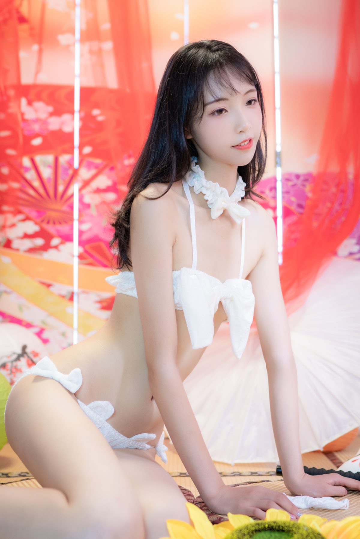 Coser@西瓜少女 Vol 004 日系棚拍白猫咪内衣 0001 5705920894.jpg