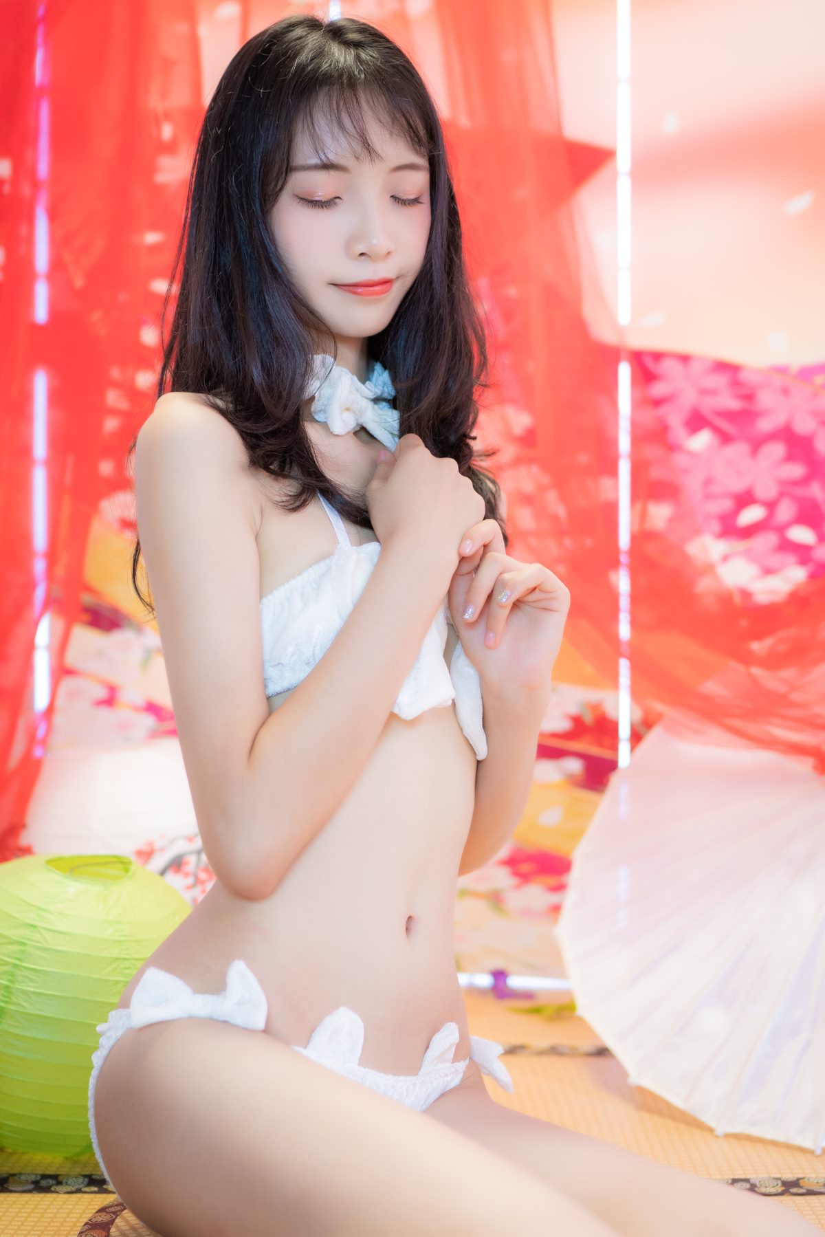 Coser@西瓜少女 Vol 004 日系棚拍白猫咪内衣 0003 9393217162.jpg