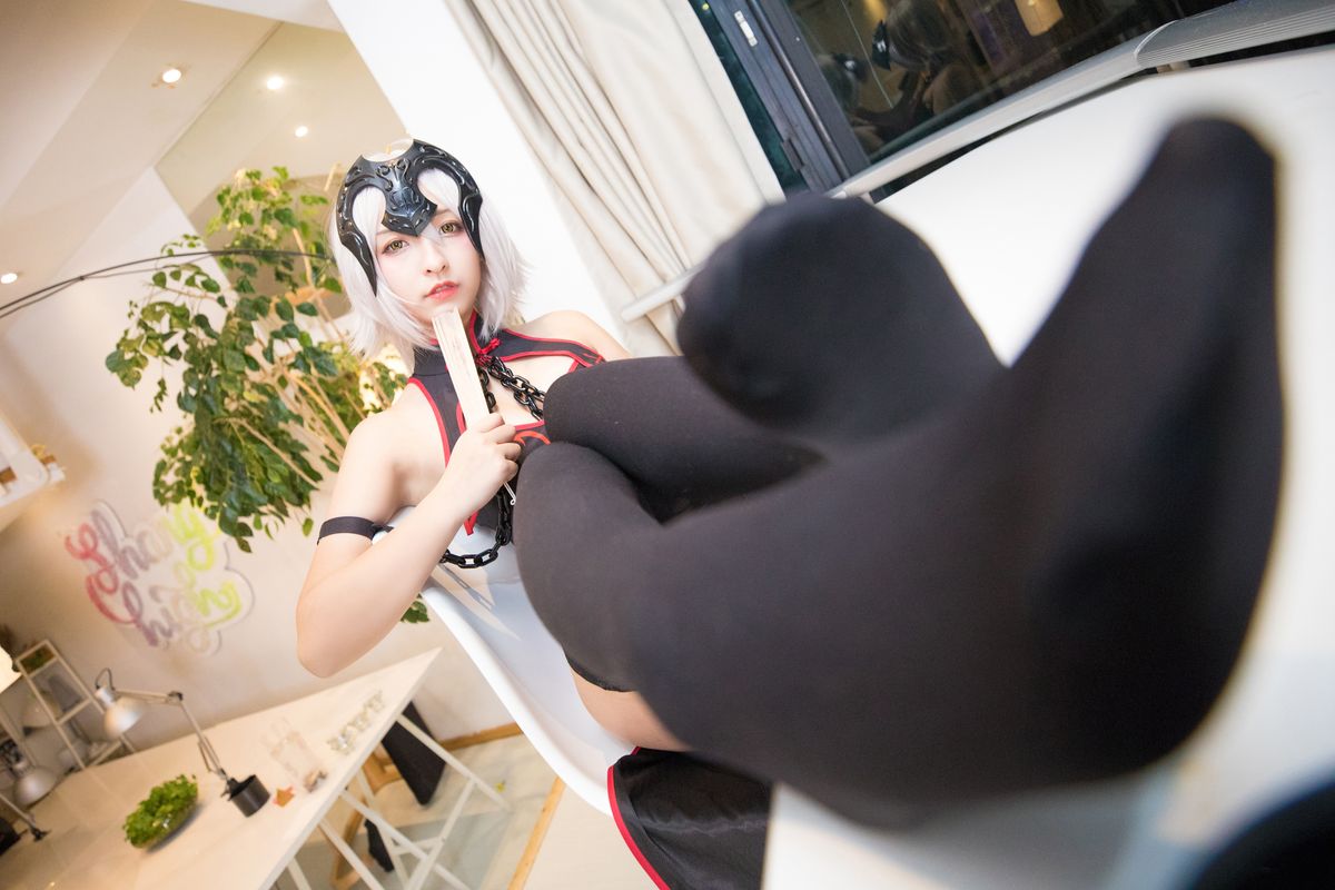 Coser@神楽坂真冬 Vol 037 电子相册 旗袍黑贞 A 0013 9027899761.jpg