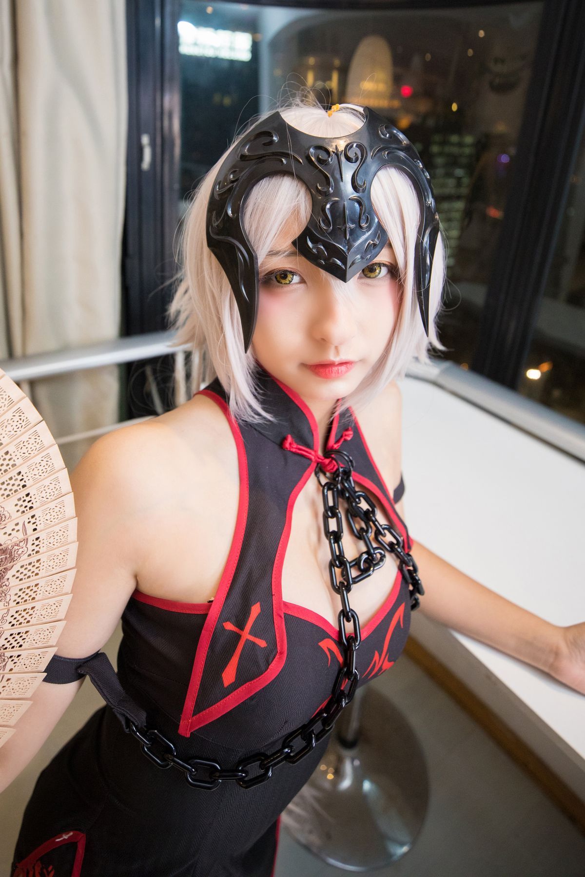 Coser@神楽坂真冬 Vol 037 电子相册 旗袍黑贞 B 0001 2739154259.jpg