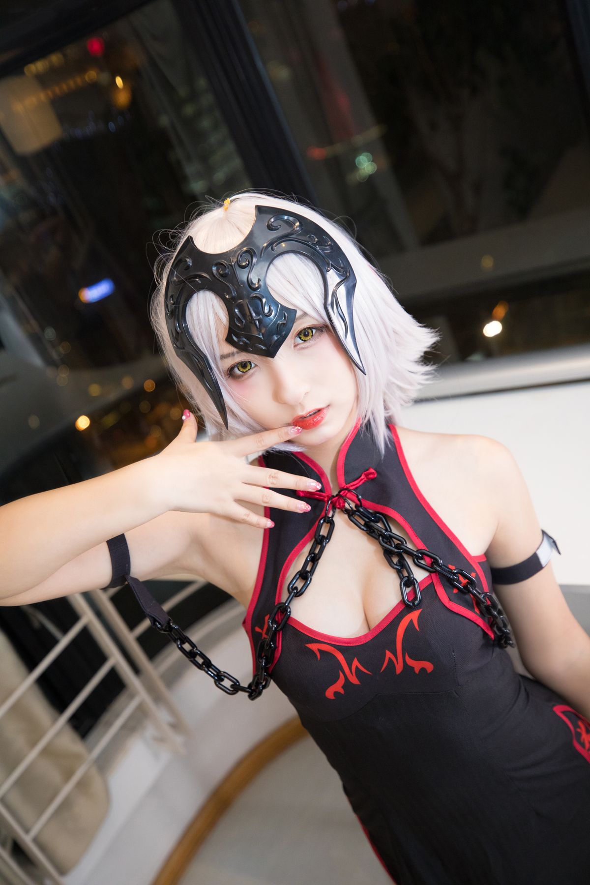 Coser@神楽坂真冬 Vol 037 电子相册 旗袍黑贞 B 0025 2442375146.jpg