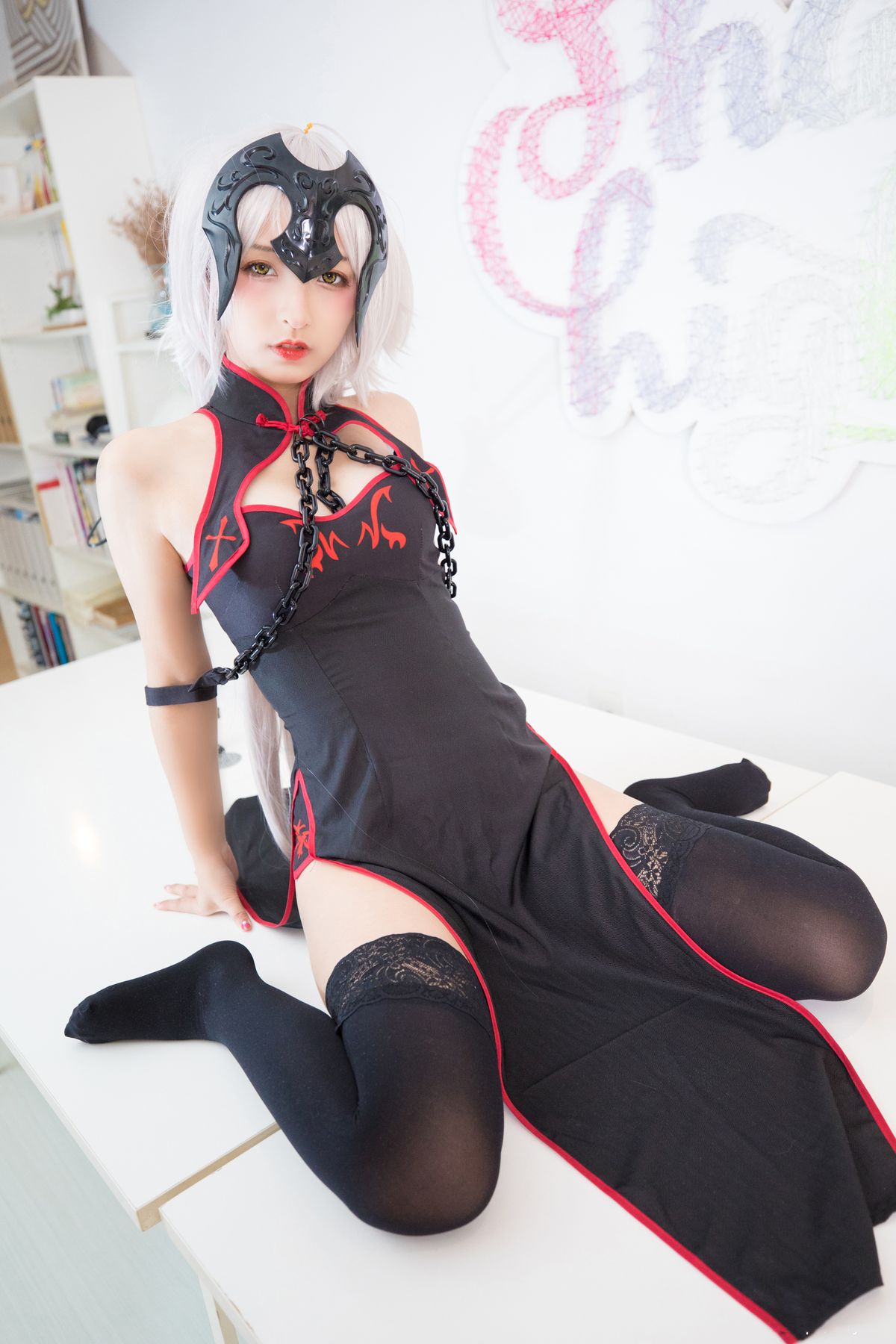 Coser@神楽坂真冬 Vol 037 电子相册 旗袍黑贞 B 0047 2248732111.jpg