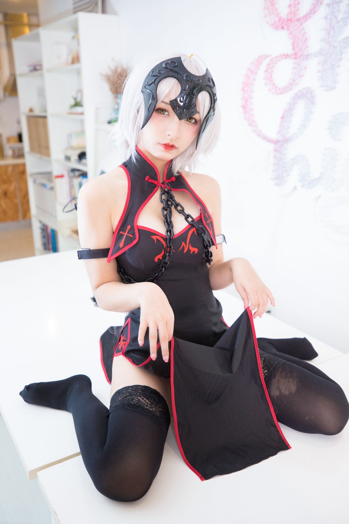 Coser@神楽坂真冬 Vol 037 电子相册 旗袍黑贞 B 0051 1492266917.jpg