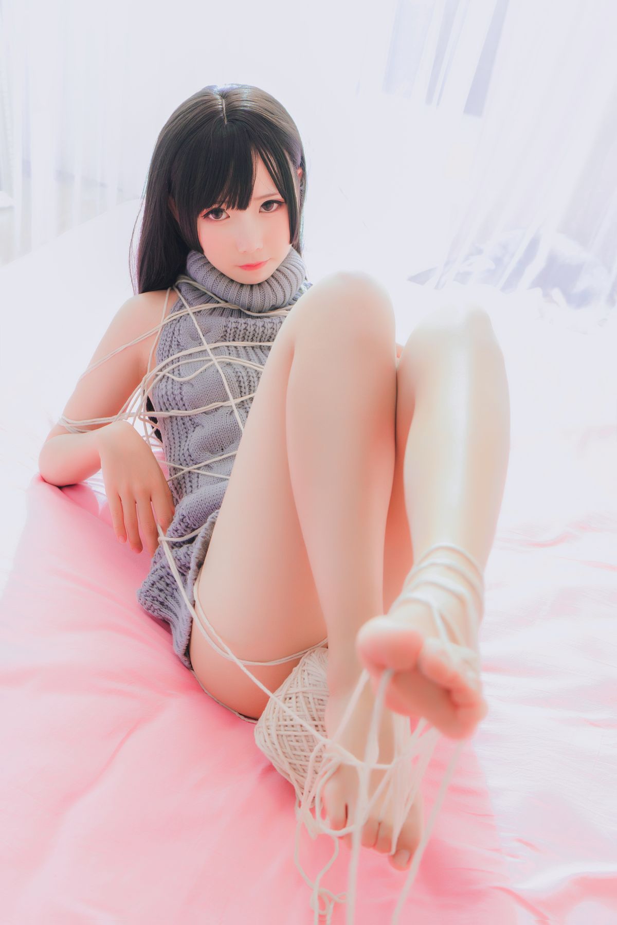 Coser@面饼仙儿 No 006 露背毛衣 0019 7522467137.jpg