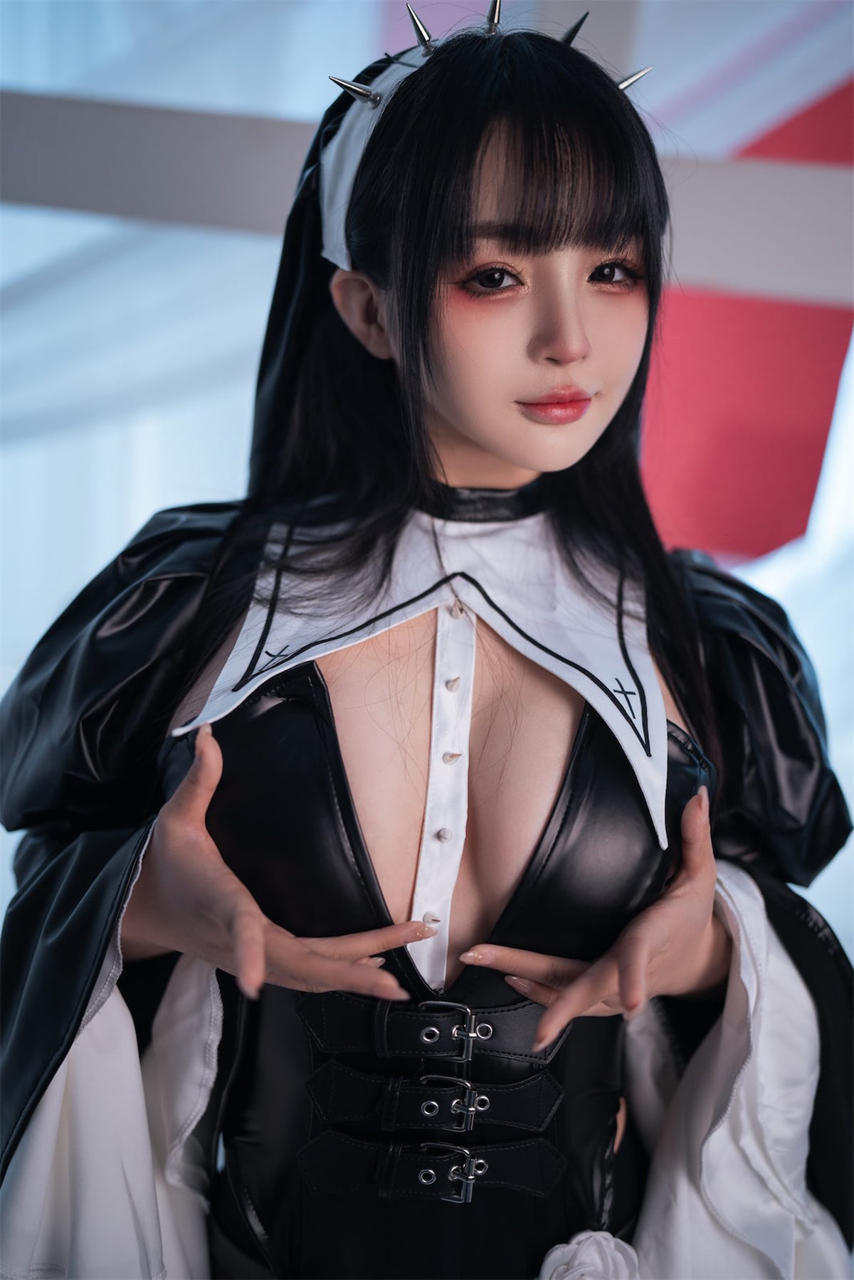 Coser@桜井宁宁 Vol 076 皮衣修女 0031 1248914402.jpg