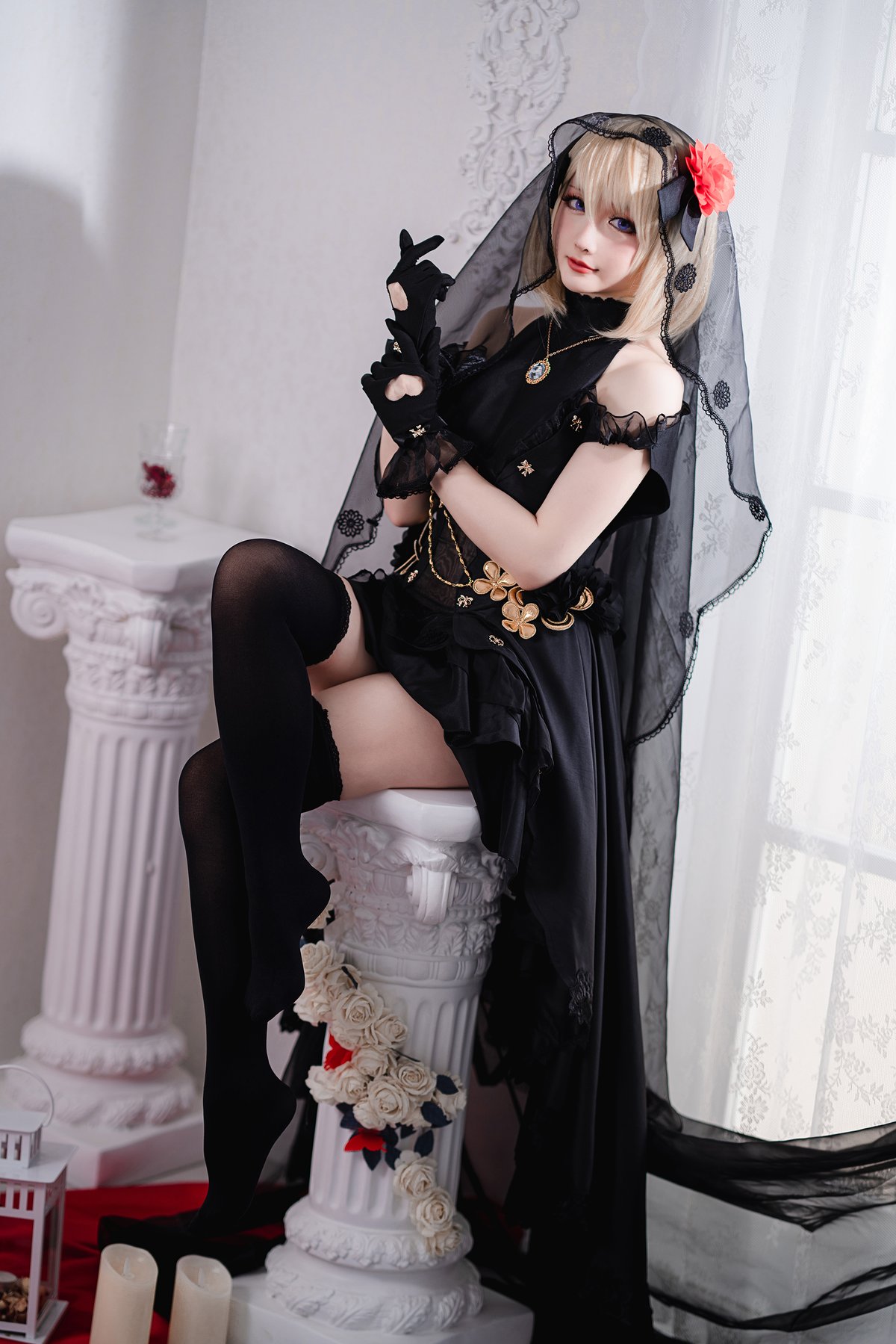 Coser@星之迟迟Hoshilily 斯卡哈同人 Z23婚纱 A 0001 9205834977.jpg