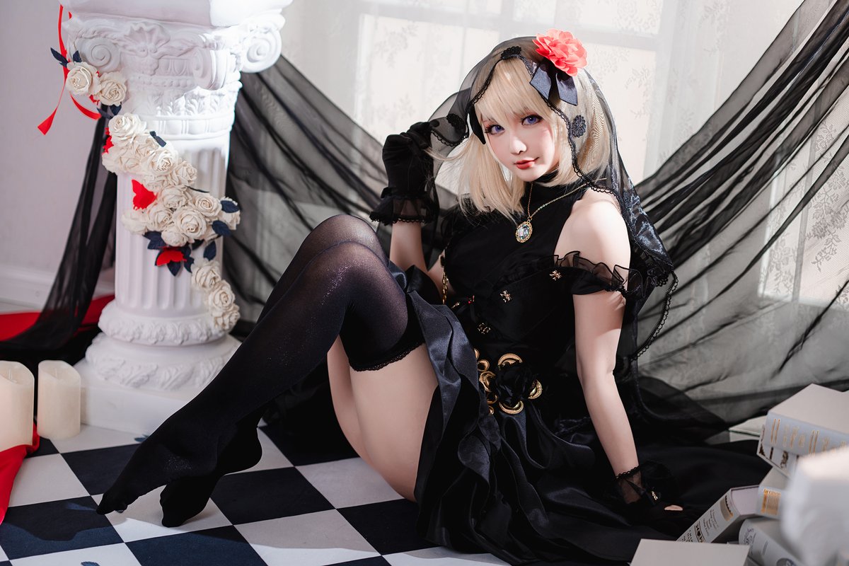 Coser@星之迟迟Hoshilily 斯卡哈同人 Z23婚纱 A 0004 0735446139.jpg