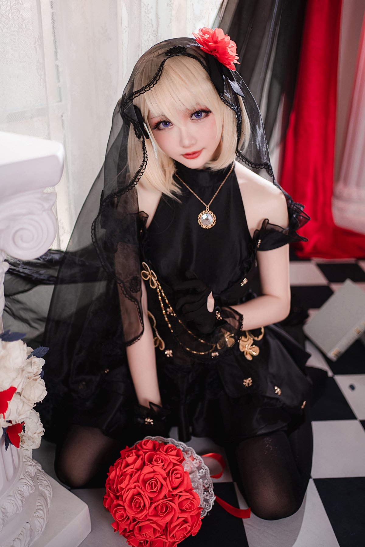 Coser@星之迟迟Hoshilily 斯卡哈同人 Z23婚纱 A 0014 4745039386.jpg