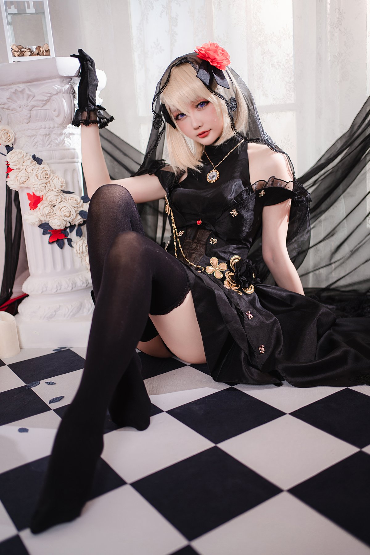 Coser@星之迟迟Hoshilily 斯卡哈同人 Z23婚纱 A 0017 9514341809.jpg