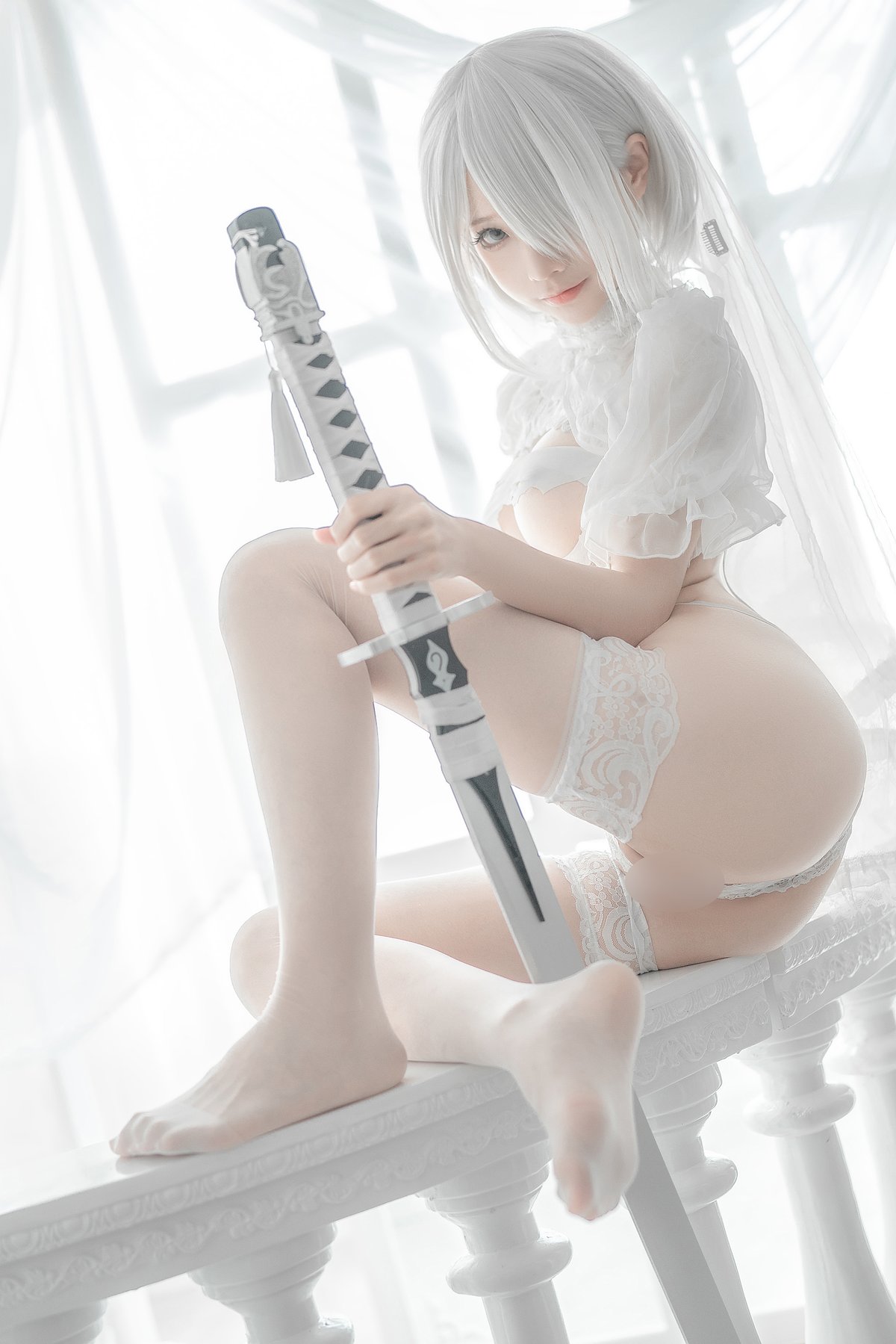 Coser@蠢沫沫 Vol 140 2B 白婚纱 0015 0973278036.jpg