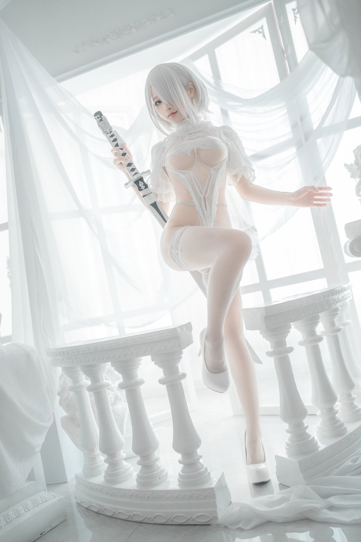 Coser@蠢沫沫 Vol 140 2B 白婚纱 0051 0958509627.jpg