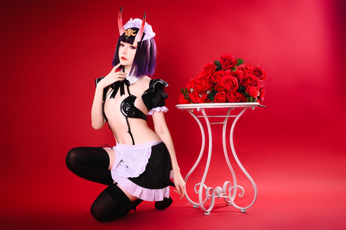 Coser@星之迟迟Hoshilily 酒吞女仆 0003 1604078831.jpg