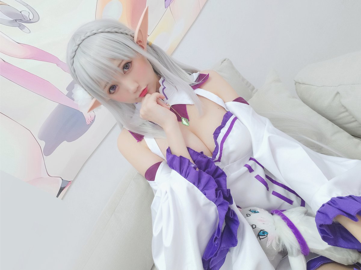 Coser@NAGISA魔物喵 自摄系列05艾米莉亚 0055 6246584993.jpg