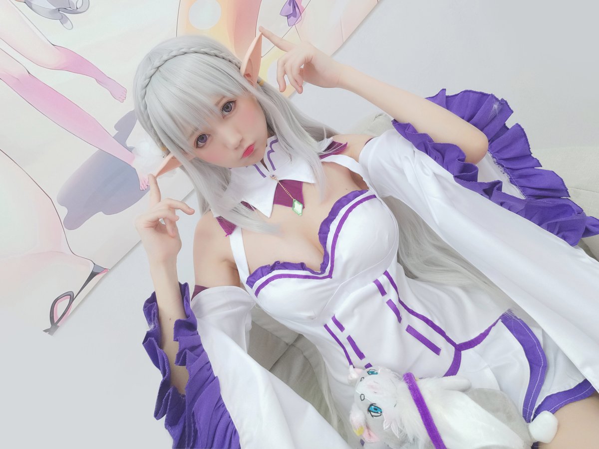 Coser@NAGISA魔物喵 自摄系列05艾米莉亚 0058 6029482793.jpg