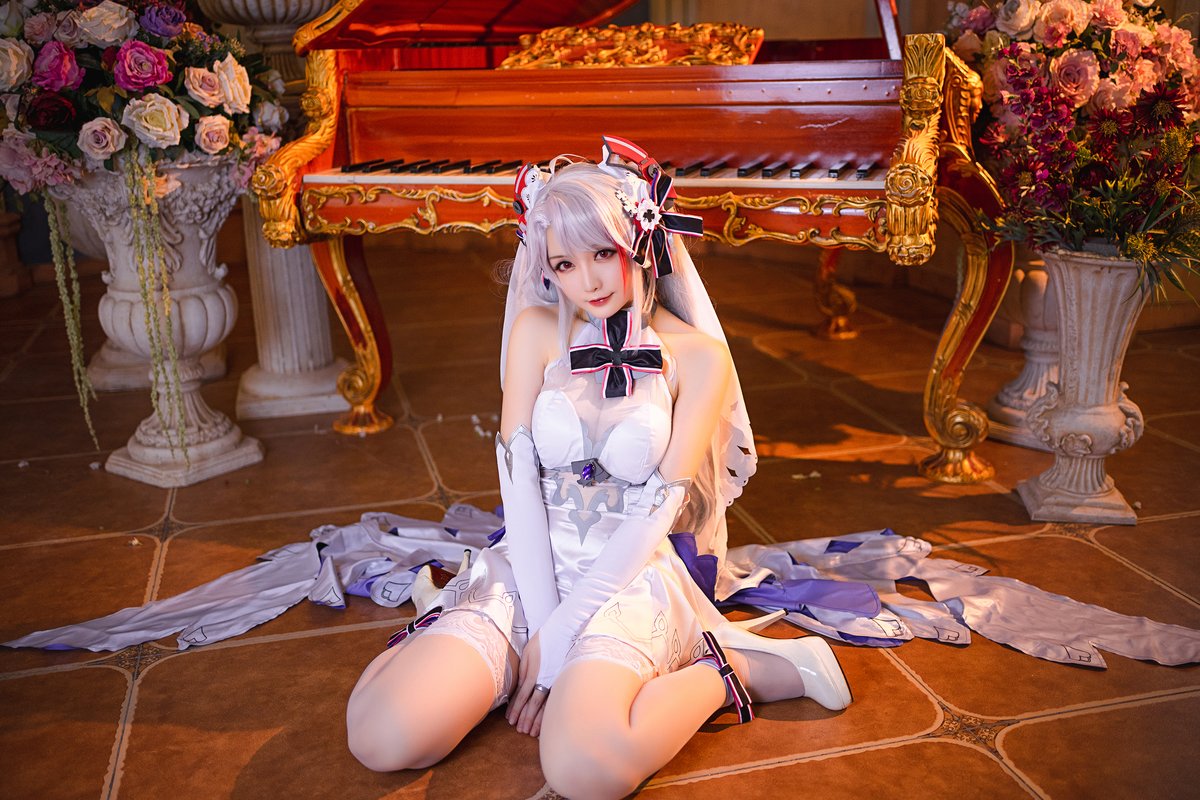 Coser@星之迟迟Hoshilily 秘密花园 欧根婚纱 0004 9277840784.jpg