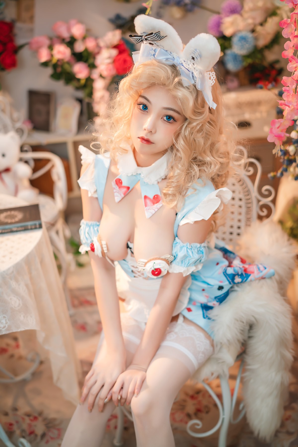 Coser@蜜汁猫裘 Vol 103 爱丽丝梦游仙境兔子先生 0020 6474584795.jpg