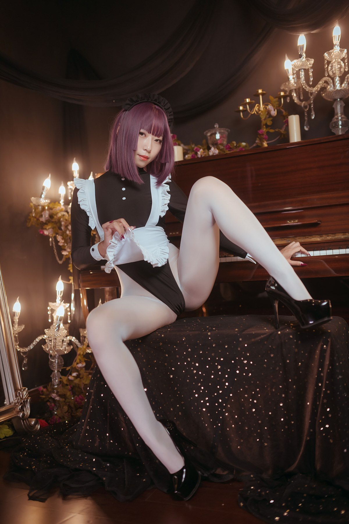 Coser@Money冷冷 Vol 032 高叉女仆 0005 7722897404.jpg