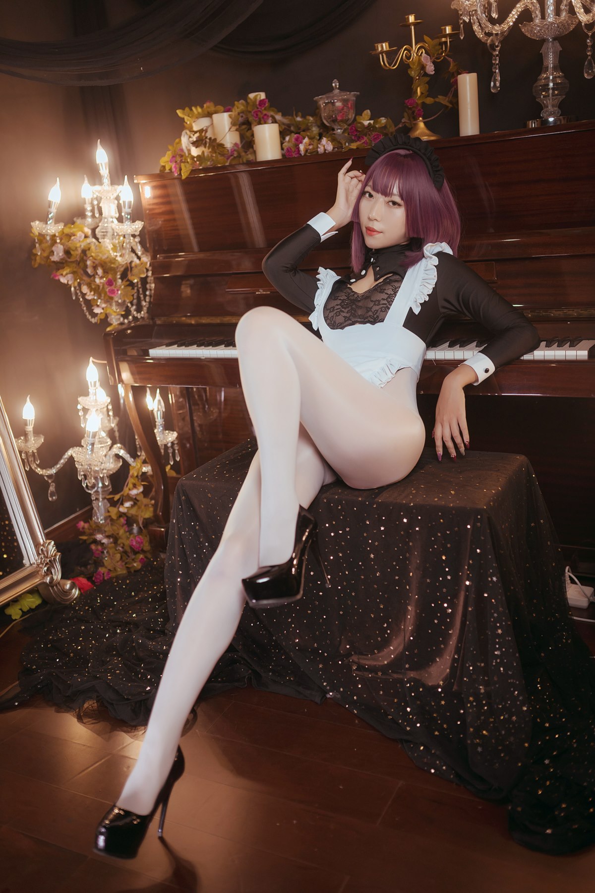 Coser@Money冷冷 Vol 032 高叉女仆 0015 9124283842.jpg