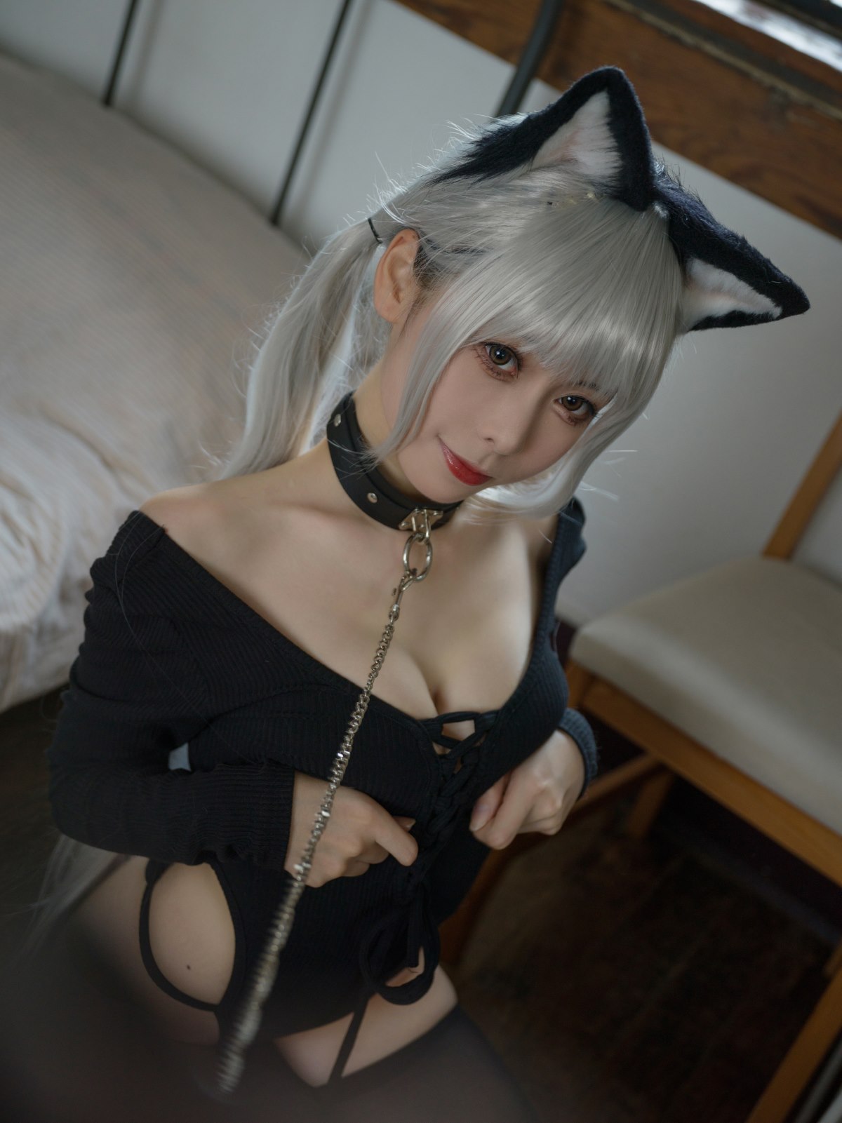 Coser@樱岛嗷一 黑猫针织衫连体衣 0038 5925229148.jpg