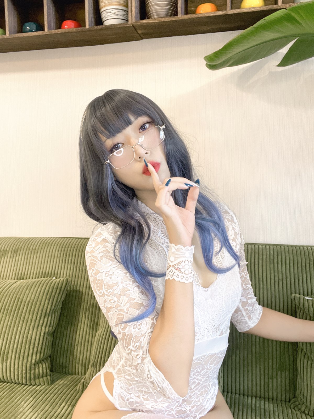 Coser@Money冷冷 No 033 白蕾丝长裙 0067 9707085202.jpg