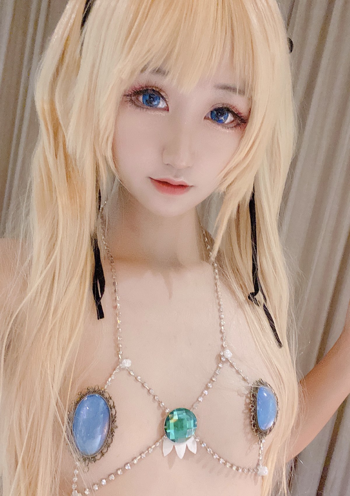 Coser@KuukoW No 005 Marie Rose Fortune Bikini Selfie Set 0004 0728020236.jpg