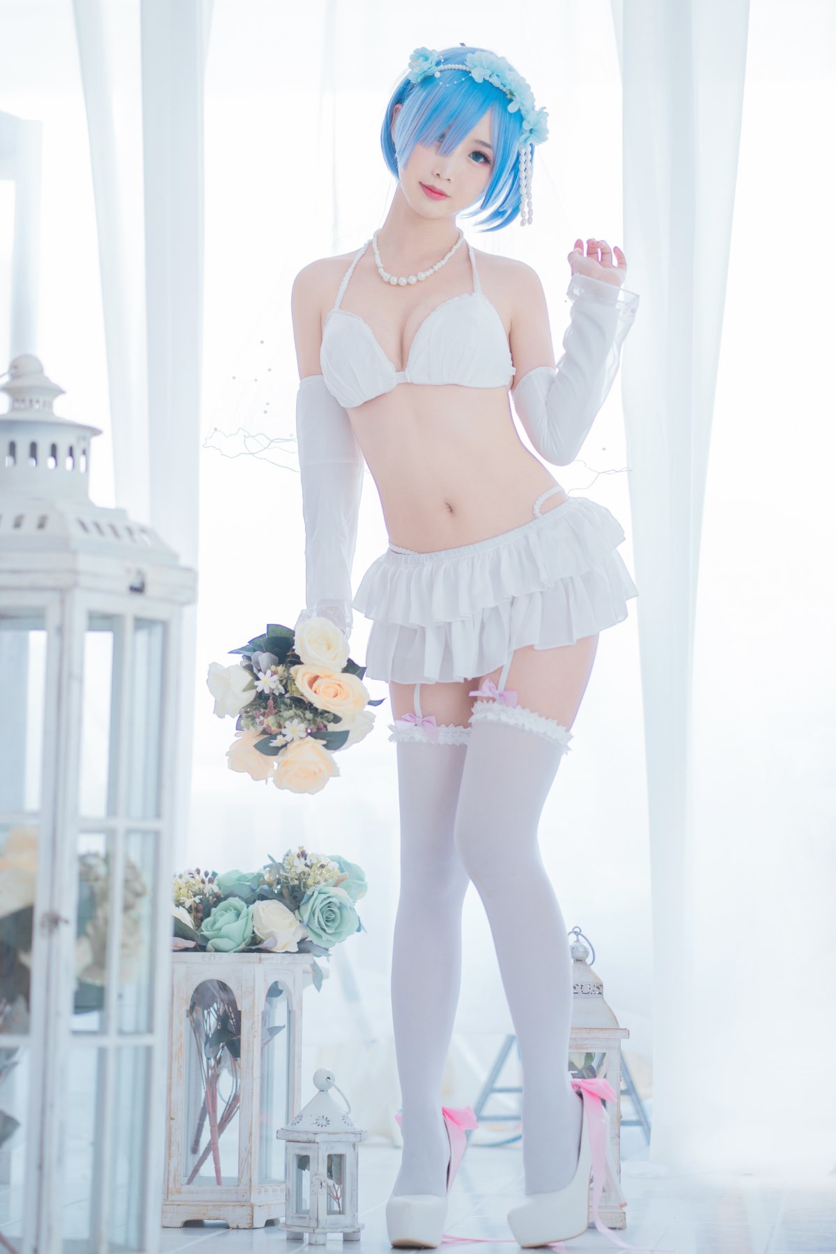 Coser@面饼仙儿 No 044 花嫁蕾姆 0013 7039159059.jpg