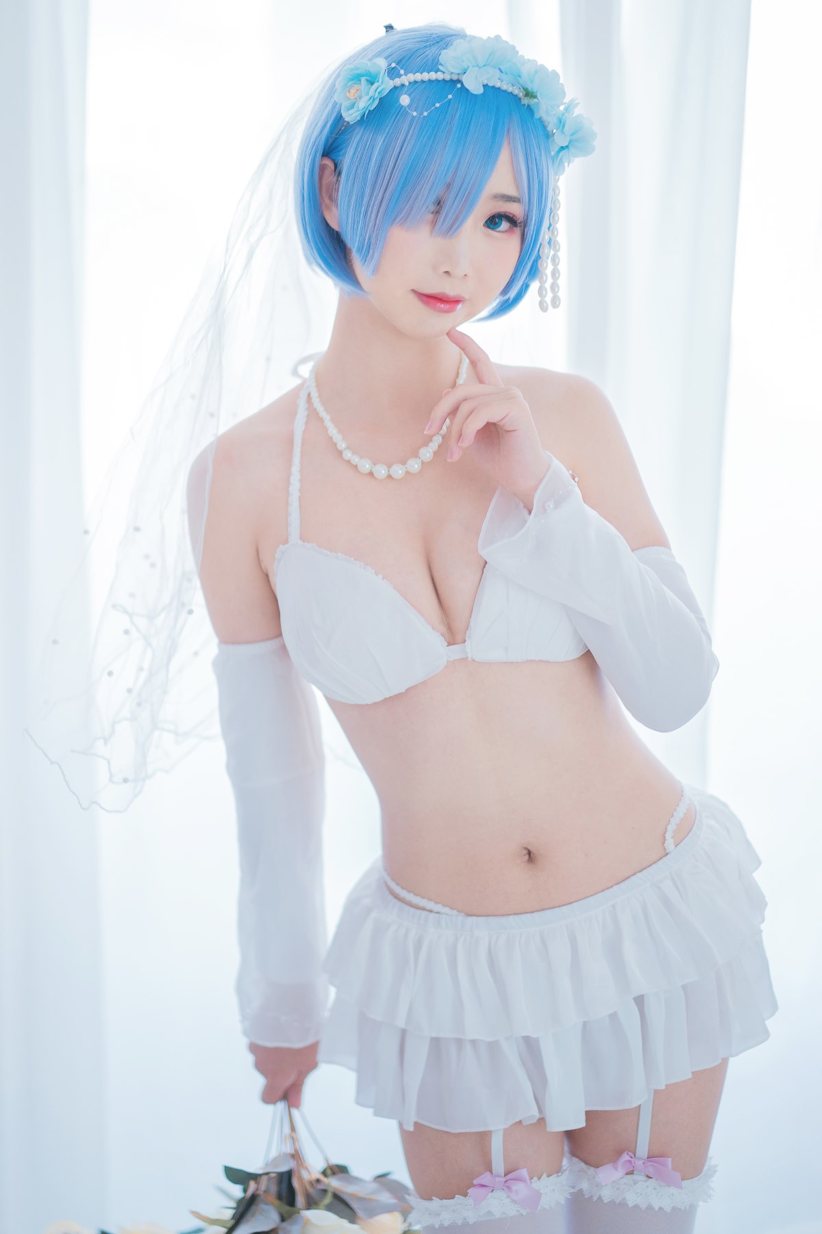 Coser@面饼仙儿 No 044 花嫁蕾姆 0015 4304178359.jpg