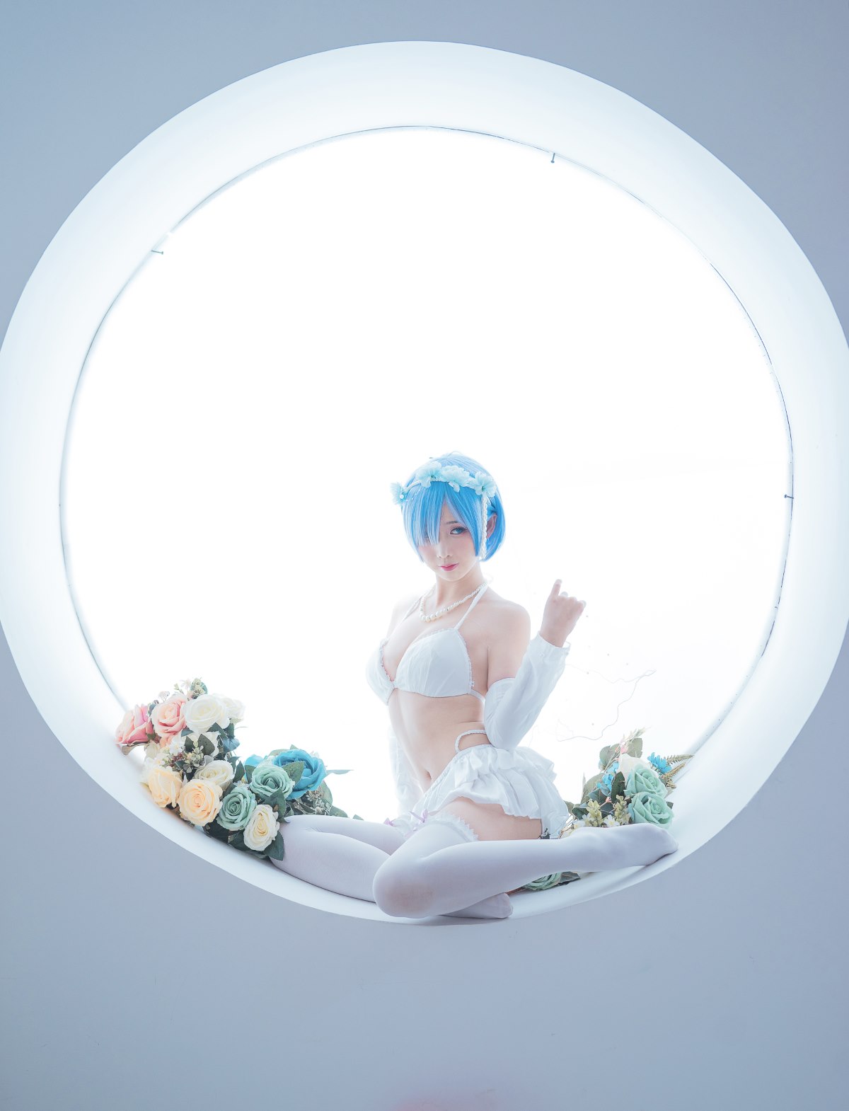 Coser@面饼仙儿 No 044 花嫁蕾姆 0019 0543440417.jpg