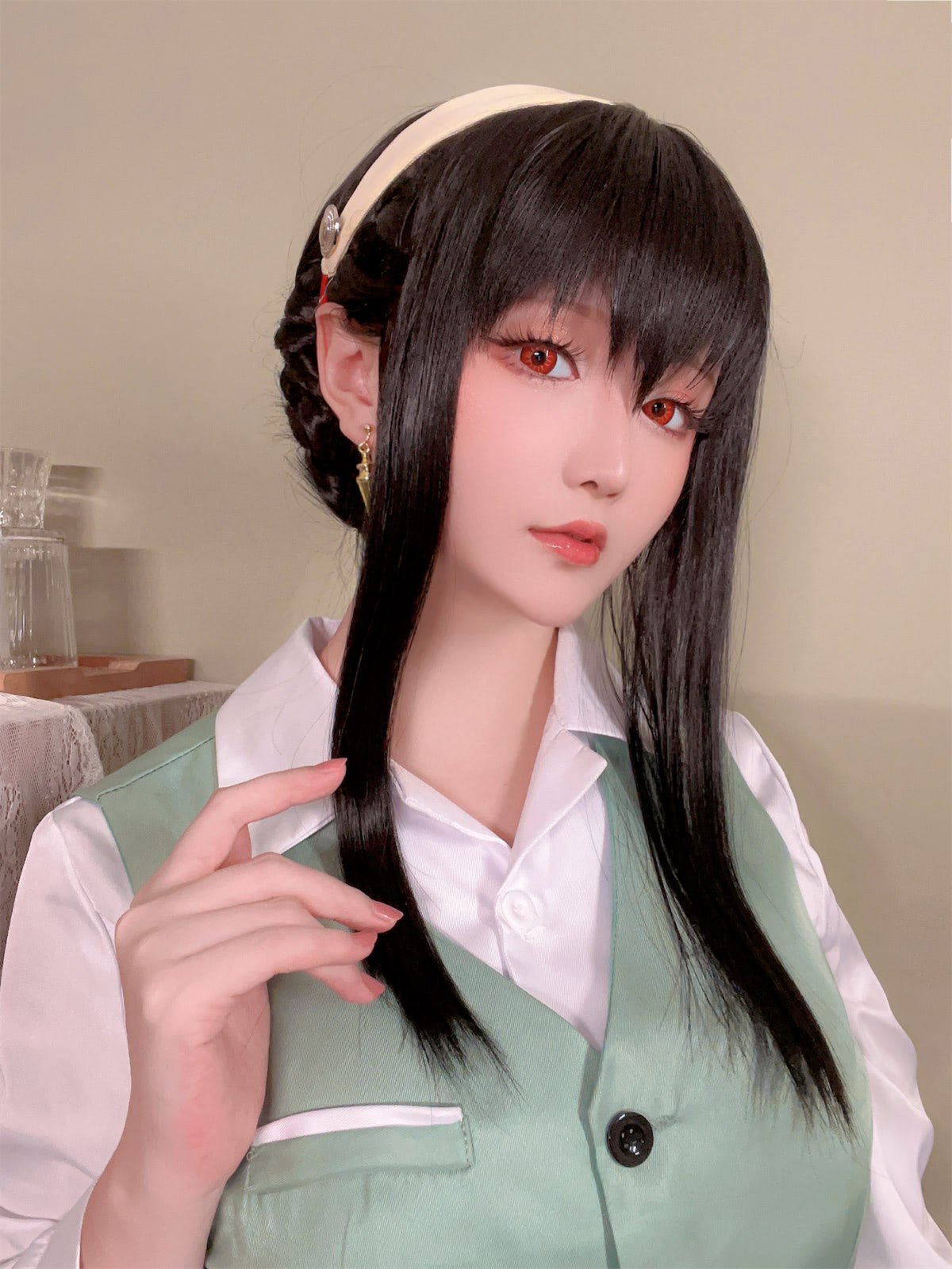 Coser@星之迟迟Hoshilily 圣诞节 约尔 OL制服 0030 9810875415.jpg